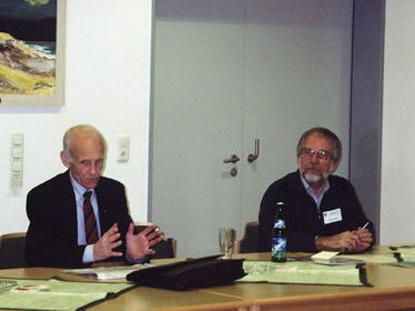 LO-Sprecher Wilhelm von Gottberg (li.) mit Dietmar Kutz, KG Goldap