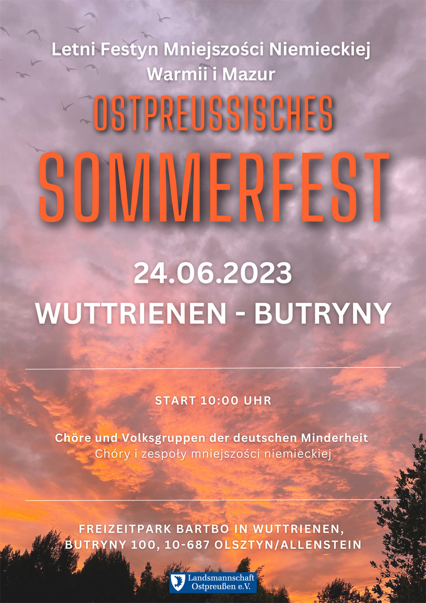 Ostpreussisches Sommerfest 2023